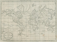 Load image into Gallery viewer, Morse, Jedidiah “Chart Of The World On Mercators Projection.”