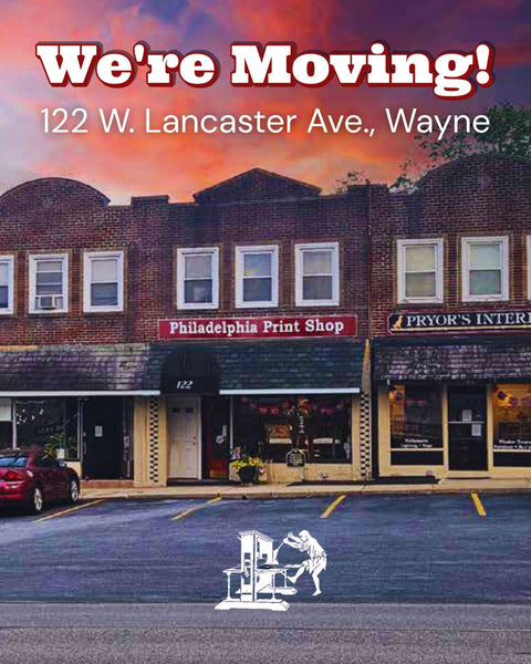 June 2025 - Shop will be moving late summer