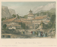 Load image into Gallery viewer, Allom, Thomas "The Grand Temple at Poo-too, Chusan Islands"
