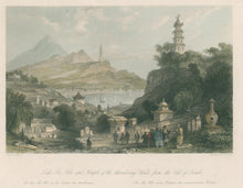 Load image into Gallery viewer, Allom, Thomas "Lake Lee-Hoo and Temple of the Thundering Winds. From the Vale of Tombs"
