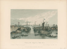 Load image into Gallery viewer, Allom, Thomas "Entrance of the Hong-ho, or Yellow River"
