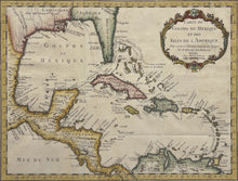 Load image into Gallery viewer, Bonne, Rigobert "Carte du Golphe de Mexique..."
