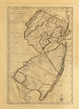 Load image into Gallery viewer, New Jersey, Samuel Lewis. Philadelphia: Mathew Carey, 1814.
