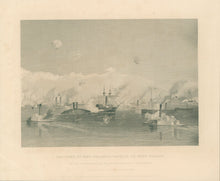 Load image into Gallery viewer, Chappel, Alonzo "Capture of New Orleans- Attack on Fort Phillip"
