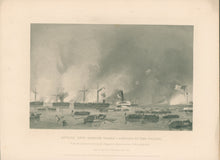 Load image into Gallery viewer, Chappel, Alonzo "Attack Upon Roanoke Island- Landing of the Troops"
