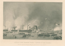 Load image into Gallery viewer, Chappel, Alonzo "Attack Upon Roanoke Island- Landing of the Troops"
