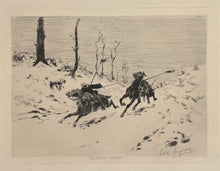 Load image into Gallery viewer, Guignard, Alexandre-Gatson "Eclaireurs en Fuite" (Scouts in Flight)
