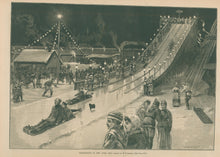 Load image into Gallery viewer, Snyder, W.P. &quot;Tobogganing in New York City.&quot;
