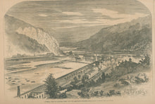 Load image into Gallery viewer, Unattributed "General View of Harper's Ferry and Maryland Heights"
