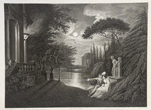Load image into Gallery viewer, Hodges, W. Plate 25 "Merchant of Venice Act V, Scene 1"

