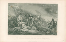Load image into Gallery viewer, Trumbull, J. "The Battle of Bunker's Hill, Near Boston, June 7th 1775"
