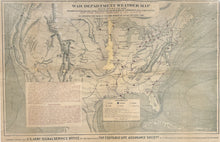 Load image into Gallery viewer, U.S. War Deparment "War Department Weather Map"
