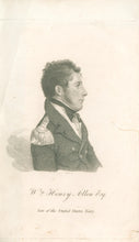 Load image into Gallery viewer, Unattributed  &quot;Wm. Henry Allen Esq. late of the United States Navy&quot;
