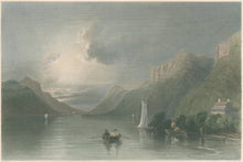 Load image into Gallery viewer, Bartlett, William Henry   “Sabbath Day Point  (Lake George)”  [Adirondacks]
