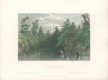 Load image into Gallery viewer, Bartlett, William Henry  “Barhydt’s Lake (Near Saratoga)”  [near Adirondack region]
