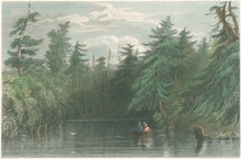 Load image into Gallery viewer, Bartlett, William Henry  “Barhydt’s Lake (Near Saratoga)”  [near Adirondack region]
