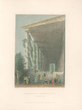 Load image into Gallery viewer, Bartlett, William Henry   “Colonnade of Congress Hall (Saratoga Springs)”  [New York]
