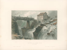 Load image into Gallery viewer, Bartlett, William Henry   “Bridge at Glens Fall (On the Hudson)&quot;  [New York]
