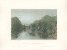 Load image into Gallery viewer, Bartlett, William Henry   “Scene Among the Highlands on Lake George”  [New York]
