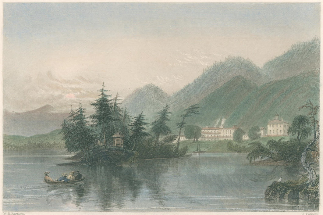 Bartlett, William Henry   “Caldwell. (Lake George)”  [New York]