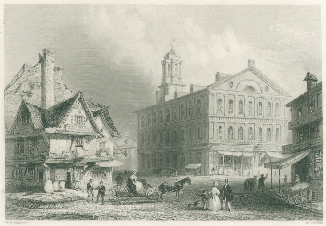 Bartlett, W.H. “Faneuiel Hall, Boston”