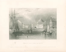 Load image into Gallery viewer, Bartlett, W.H.  “Faneuil Hall, from the Water”
