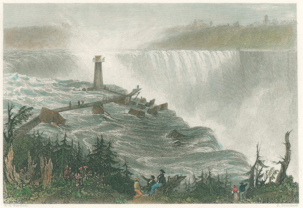 Bartlett, W.H. “The Horse Shoe Fall, Niagara. - With the Tower