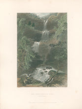 Load image into Gallery viewer, Bartlett, William Henry  “The Catterskill Fall”  (From Below)
