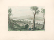 Load image into Gallery viewer, Bartlett, William Henry   “View from Mount Ida  (Near Troy)”  [New York]
