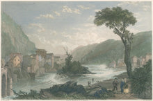 Load image into Gallery viewer, Bartlett, William Henry  “Little Falls  (On the Mohawk)”  [New York]
