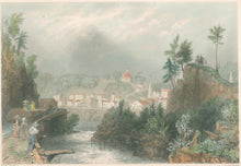 Load image into Gallery viewer, Bartlett, William Henry  “Village of Little Falls (Mohawk River)”  [New York]
