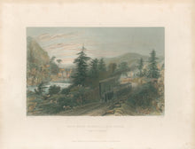 Load image into Gallery viewer, Bartlett, William Henry  “Rail-road scene, Little Falls (Valley of the Mohawk)”  [New York]
