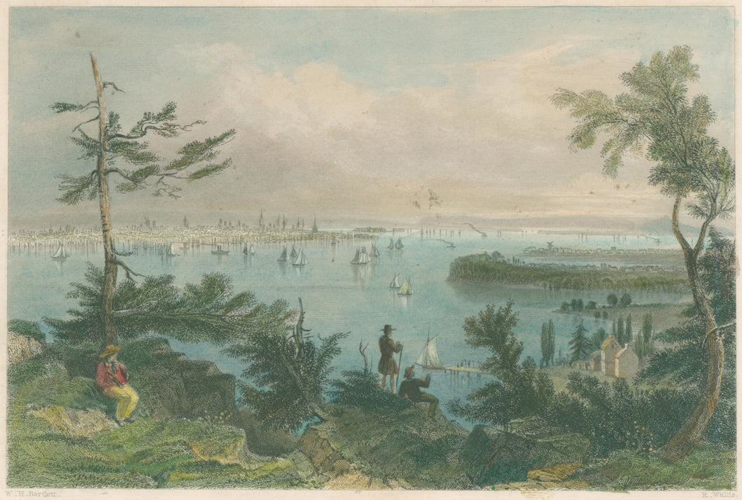 Bartlett, W.H. “View of New York. From Weehawken