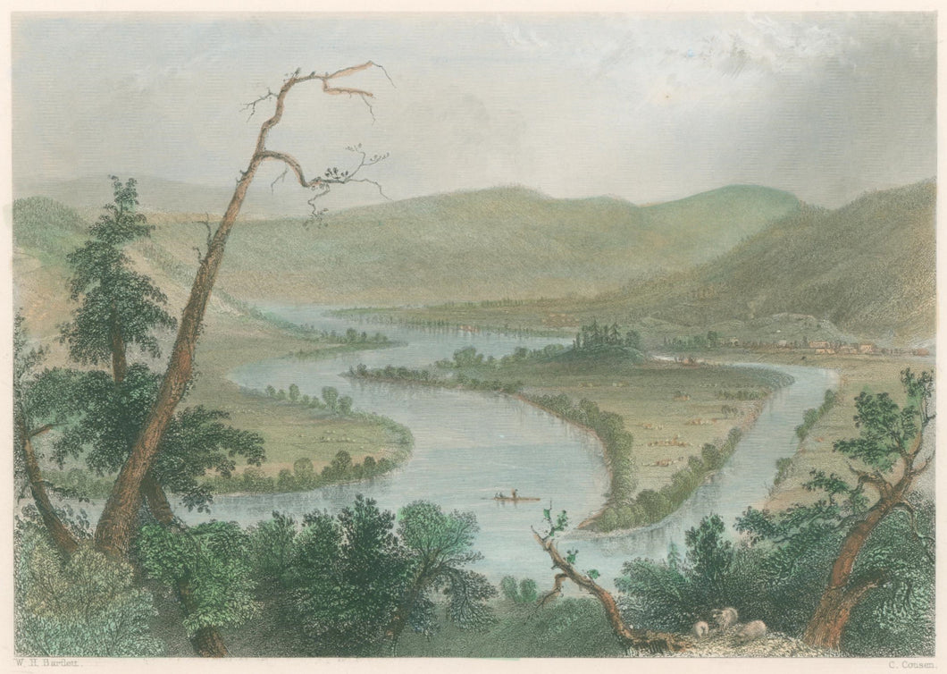 Bartlett, W.H. “View on the Susquehanna. (above Owego)