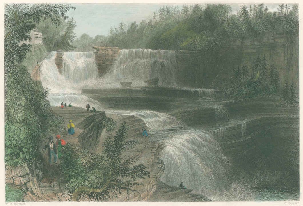 Bartlett, W.H. “Trenton High Falls