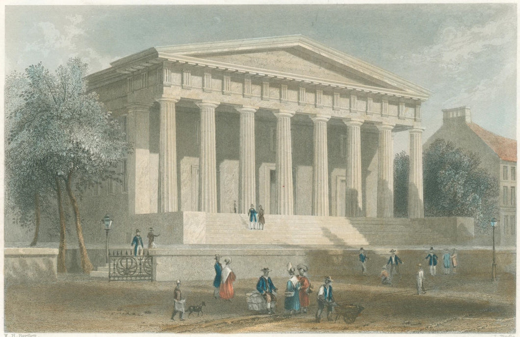 Bartlett,William Henry “The United States Bank, Philadelphia”