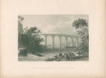 Load image into Gallery viewer, Bartlett, W.H.  “Viaduct on Baltimore and Washington Railroad”  [Patapsco River, MD]
