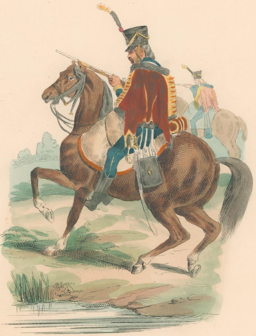 Bellange, Joseph Louis Hippolyte   “hussars. 1809”