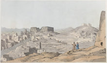 Load image into Gallery viewer, Belzoni, Giovanni Battista.  Plate 23. “City of Bacchus on the Lake Moeris&quot;  [Old Cairo].
