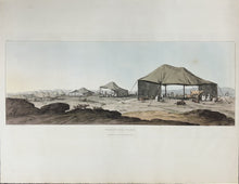 Load image into Gallery viewer, Belzoni, Giovanni Battista.  Plate 25.  “Bedouins Camp&quot;
