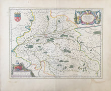 Load image into Gallery viewer, Blaeu, Willem   “Ducatus Turonensis Perlustratus et descriptus ab Isaaco Franco, Aedili Regio, et in ea Provincia Viarum Magistro”  [Touraine, France]
