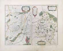 Load image into Gallery viewer, Blaeu, Willem   “Descriptio Veromanduorum…Gallice Vermandois” with “Gouvernement de la Cappelle”  [Vermandois &amp; Cappelle, France]
