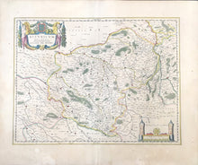 Load image into Gallery viewer, Blaeu, Willem “Bituricum Buvatus.  Duche de Berri”  [Berry, France]
