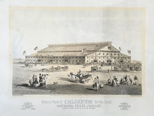 Load image into Gallery viewer, Unattributed  “Exterior View of Coliseum for the Grand National Peace Jubilee”  [Copley Square, Boston]
