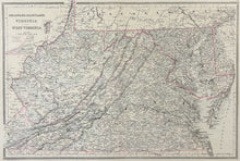 Load image into Gallery viewer, Unattributed. “Delaware, Maryland, Virginia and West Virginia”
