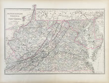 Load image into Gallery viewer, Mitchell, S. Augustus Jr.  &quot;Delaware, Maryland, Virginia and West Virginia&quot;
