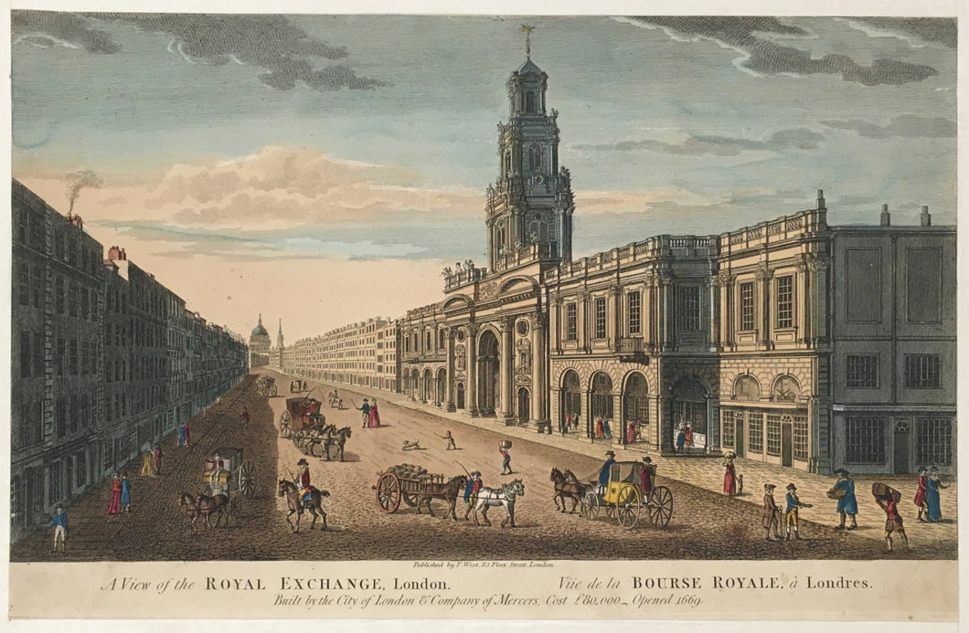 Unattributed “A View of the Royal Exchange London”
