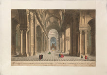 Load image into Gallery viewer, Unattributed “The Inside of St. Pauls Cathedral from the West End to the Choir”
