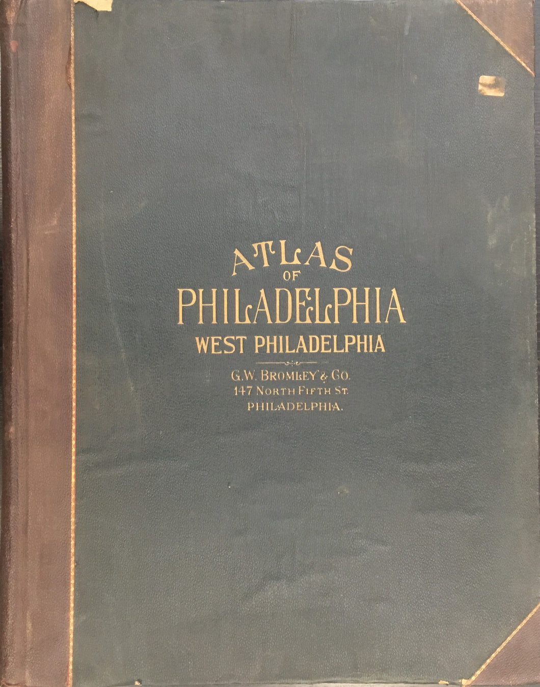 Bromley, G.W.  “Atlas of the City of Philadelphia. Wards, 24, 27, 34, 40, 44, & 46.”  [West Philadelphia].  1918