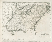 Load image into Gallery viewer, Brookes, R.  “The Southern States and Mississippi Territories”
